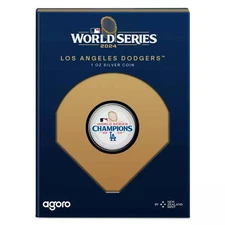 2024 MLB World Series Champions LA Dodgers 1 oz Silver Coin
