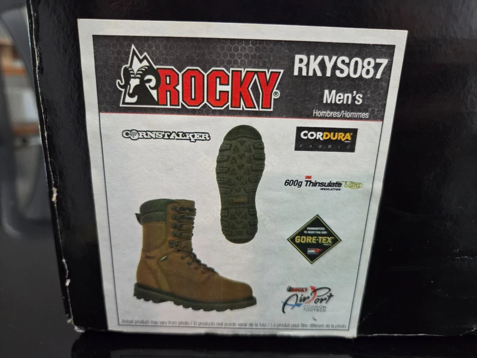 Rocky Gore-Tex Cornstalker Impermeable 600 Gramos Bota Aislada Trabajo Foto 2 de 4