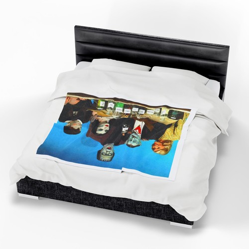 The munsters Plush Blanket, Cozy Throw Ladies Fun Blanket Art Decor KIds Room - Picture 7 of 15