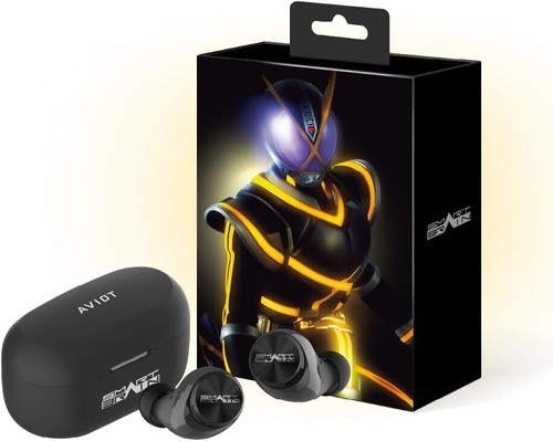 AVIOT Kamen Rider 555 Collaboration Design Wireless Earphones TE-D01v-555 Japan - Picture 1 of 4