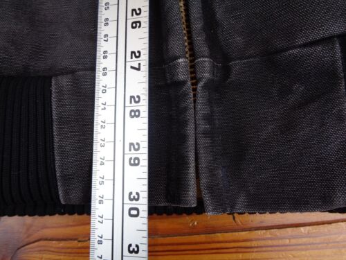 Chaqueta con Capucha De Colección Carhartt J04 Negra 4XL EE. UU. Trabajo Ligera Desvanecimiento Rara - Imagen 8 de 20