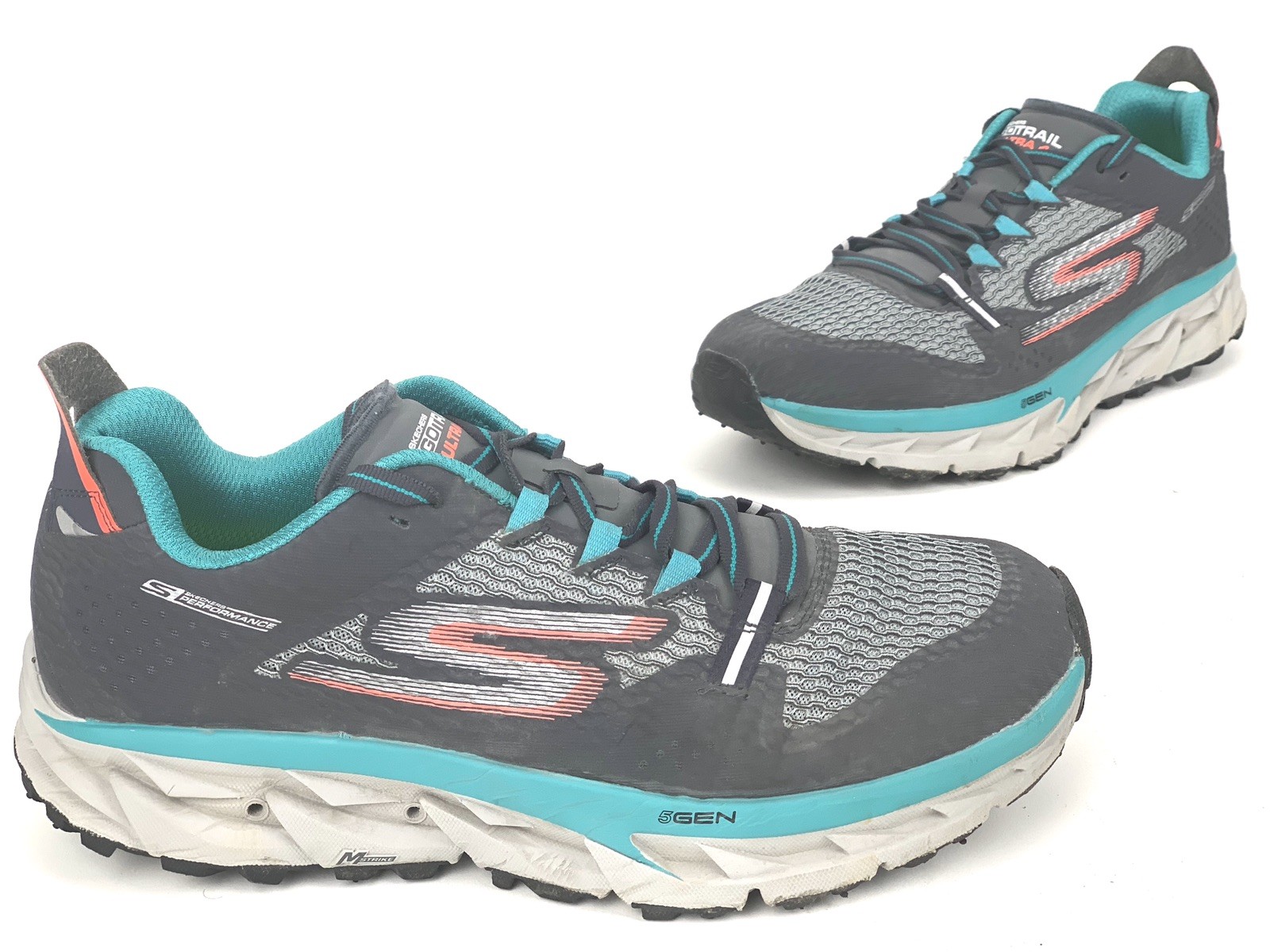 Sketchers GO camino Ultra 4 (14111 Cctl) Para Mujer Trail Running Zapatos gris verde Azulado 10.5 Sketchers GO camino Ultra 4 4 4 (14111 Cctl) Para Mujer Trail Running Zapatos gris verde Azulado 10.5 nuevo sádico