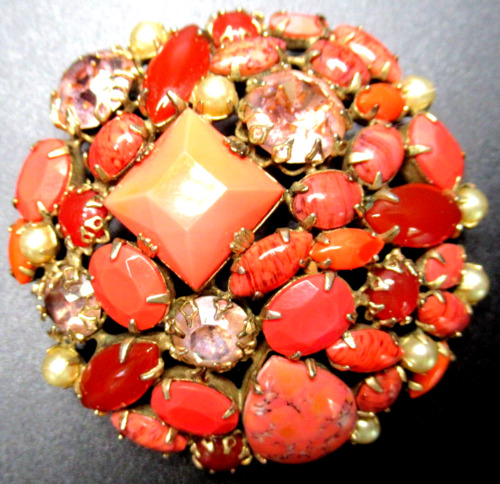 Vintage signed schreiner pink - Gem Vintage signed schreiner pink - Gem