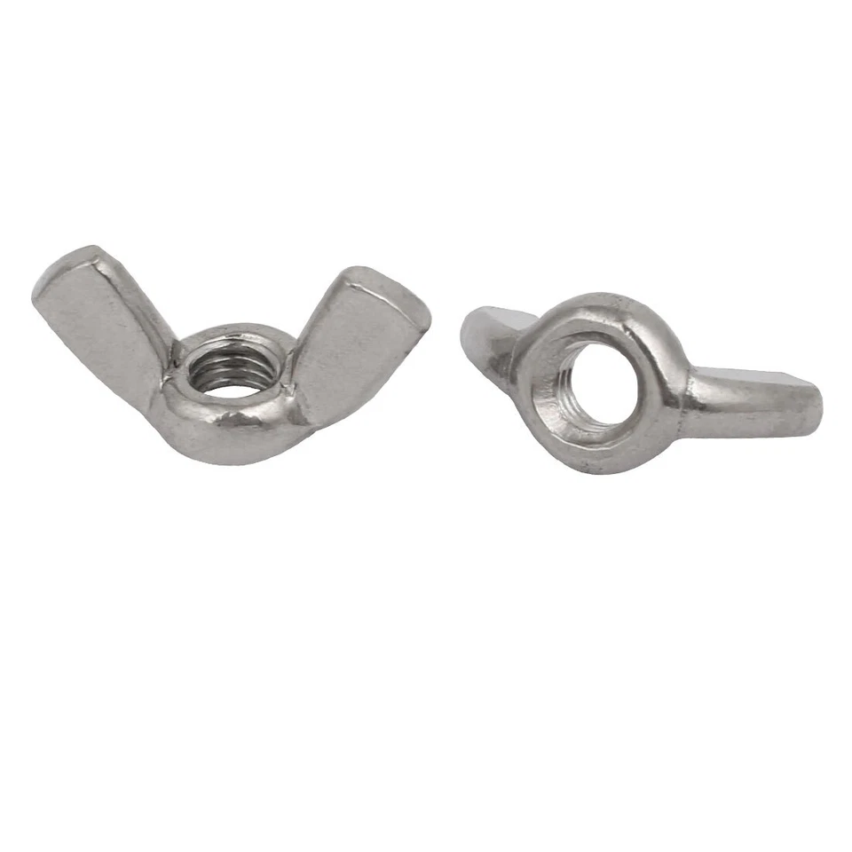 15 Stück Flügelmutter Schmetterlingsmutter M5 Gewinde 0.8mm Pitch 304 Edelstahl - Bild 2 von 2