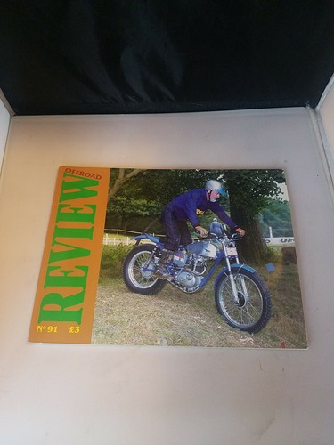 Vintage OffRoad Review Magazine BSA ROYAL ENFIELD   CZ ISDT NORTON TRIUMPH BOOK - Picture 11 of 12