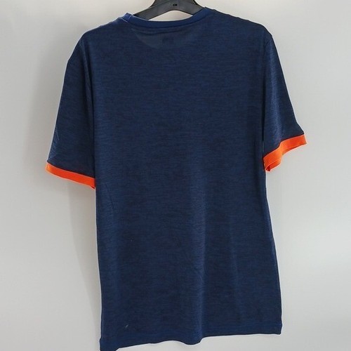 MLB Detroit Tigers T Shirt Blue Wicking Sporty Graphic Tee Baseball Mens Size M - Picture 3 of 4