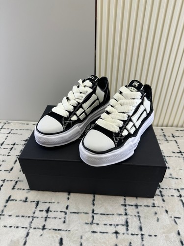 Maison Mihara yasuhiro 2025 new unisex casual thick-soled canvas shoes