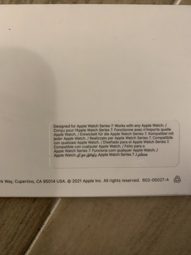 Apple Watch Series 7 Band (45mm - Midnight Sport Band) - Picture 3 of 5