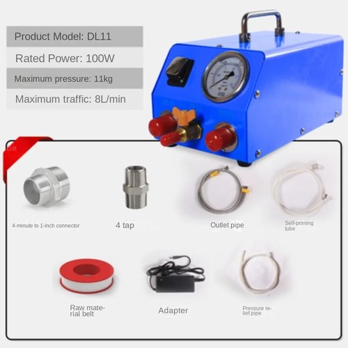 Bomba de presión eléctrica portátil limpieza detección de fugas de presión de agua - Imagen 3 de 11