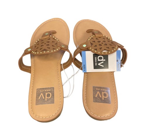 DV Dolce Vita Ladies Comfortable Stylish Gionna Everyday Flat Sandal Size 8 W - Picture 6 of 11