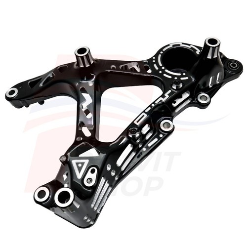 Original Swing Arm YAMAHA XMAX X-MAX 300 Black with CNC Milling Pattern Black - Picture 2 of 6