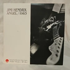 Jimi Hendrix Angel/1983 clear vinyl record import RARE 7" Japan