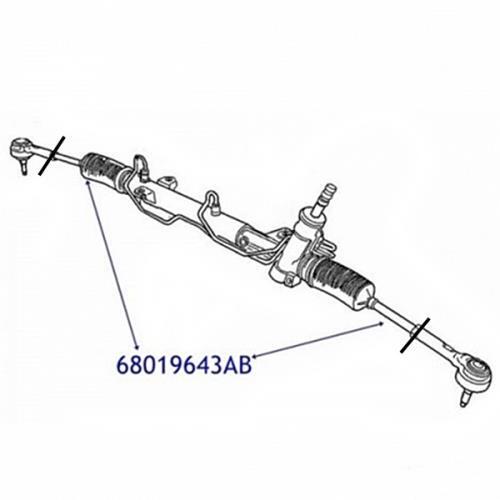 Jeep Patriot Compass MK Premium Spurstangenkopf Axialgelenk innen 07-17 - Imagen 4 de 4