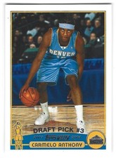 CARMELO ANTHONY 2003-04 TOPPS ROOKIE NUGGETS KNICKS