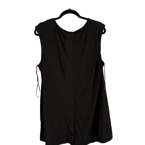 Alfani Black Women's shirt with round neck - Size L - Picture 3 of 4