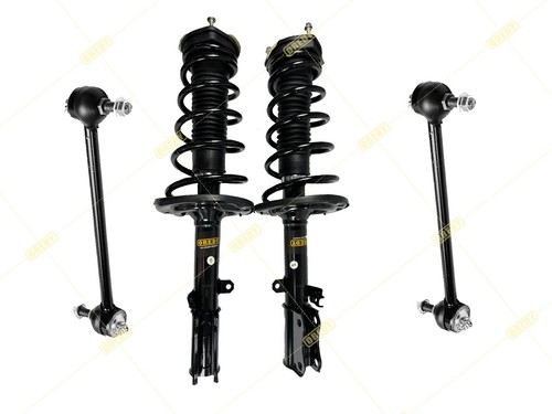 8pcs Front & Rear Struts Spring Sway Bars for 2004-2006 Toyota Camry Lexus ES330 - Picture 4 of 7