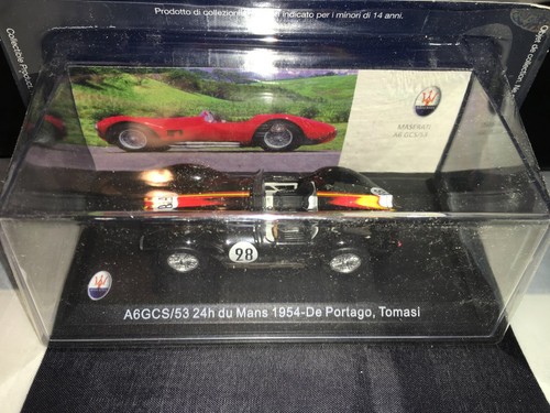 1:43 MAG HD33 Maserati A6GCS/53 24h du Mans 1954 168 De Portago, Tomasi - NEW - Picture 3 of 5