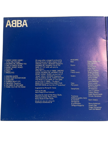 ABBA Greatest Hits Volume 2-LP VPL 14197 1979 Aus Press Bottom of Cover Unglued - Picture 9 of 12