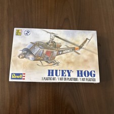 Vintage Rare Revell Huey Hog Model Kit 85-5201 Level 2 1:48 Scale New Sealed