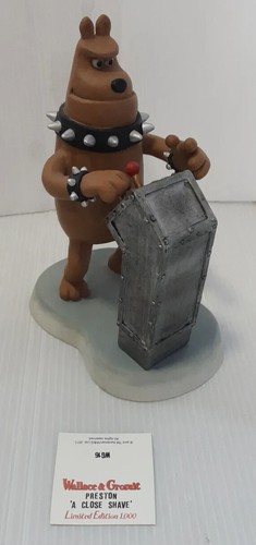 Robert Harrop Wallace & Gromit WG16 Preston - Afeitado cercano. ¡Edición limitada!¡! - Imagen 1 de 6