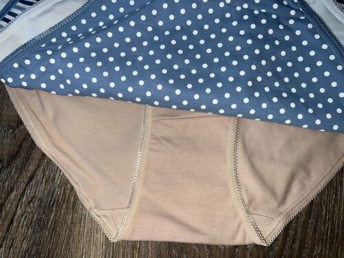 Maidenform ~ 5-Pair Women's Bikini Underwear Cotton Blend Multicolor (G) ~ XL/8 - Picture 5 of 7