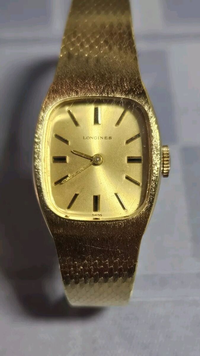Vintage 1969 Women's Longines Gold Plated OR 4000 5612 Watch Vintage 1969 Women's Longines Gold Plated OR 4000 5612 Watch