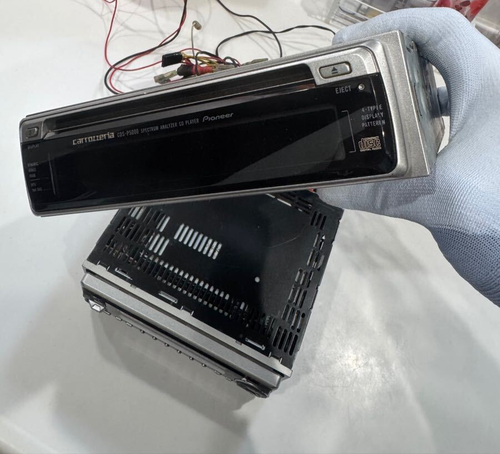 Pioneer Carrozzeria MEH-P9000 CDS-P5000 MD CD DSP Set Testato Funzionante JP - Foto 10 di 10