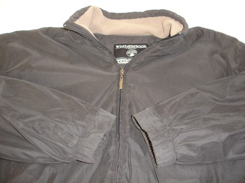 WEATHERPROOF Mens Size XL Black Full Zip Fleece Lined Jacket - Picture 5 of 9