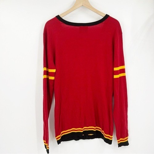 NWT Bioworld Harry Potter Gryffindor Women's Cardigan Sweater Size XL *Run Small - Picture 6 of 6