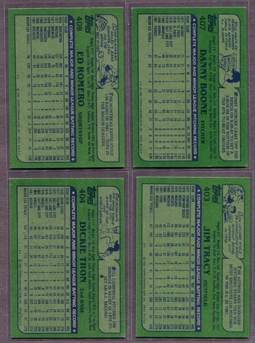 1982 Topps Baseball #387-790  You Pick Complete Your Set   $2.00 Minimum Order - Picture 32 of 440