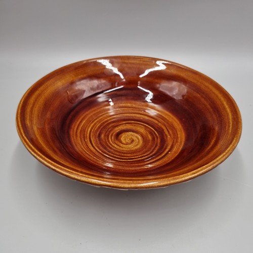 A Vintage Studio Pottery Footed Bowl From Bristow Pottery, Impressed surface. - Picture 6 of 7