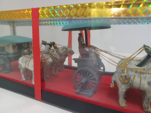 VINTAGE CHINESISCH DER BRONZEWAGEN DES KAISER QIN SHI HUANGS MAUSOLEUM - Bild 5 von 8