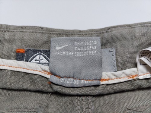 Vintage Nike ACG Cargohose Herren Größe 6 olivgrün Baumwolle Taschen Hose - Bild 6 von 23