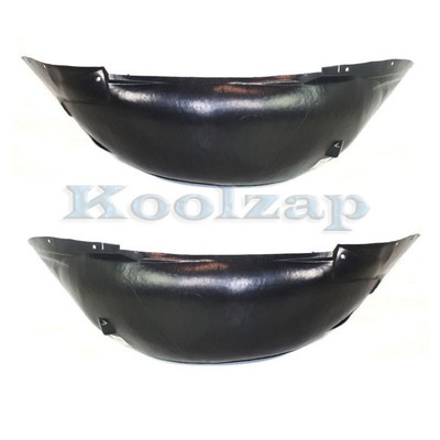 06-09 Solstice Front Splash Shield Inner Fender Liner Panel Left Right SET PAIR