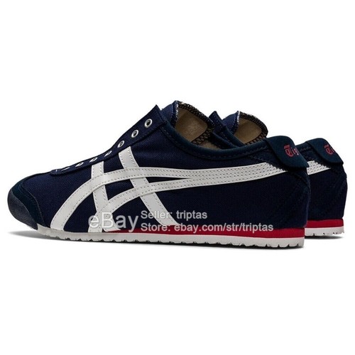 Zapatillas informales sin cordones blancas/tricolor México 66 para hombre y mujer Onitsuka Tiger - Imagen 38 de 39