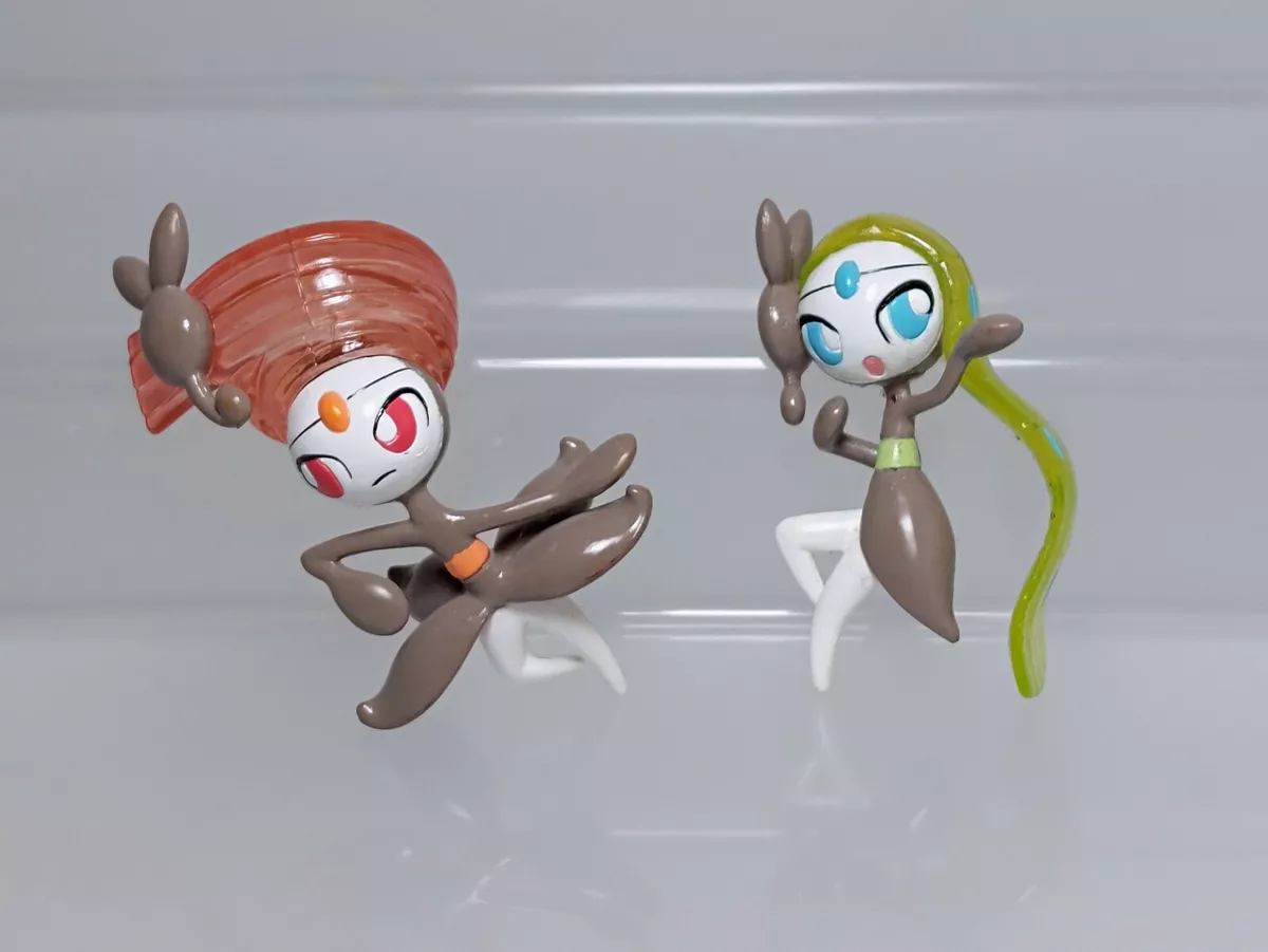 Clear Meloetta Pokemon Monster Collection Figure Set Takara Tomy