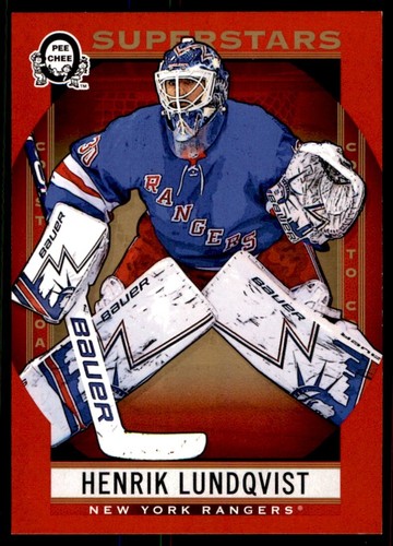 2018-19 O-PEE-CHEE COAST TO COAST RED HENRIK LUNDQVIST NEW YORK RANGERS #149
