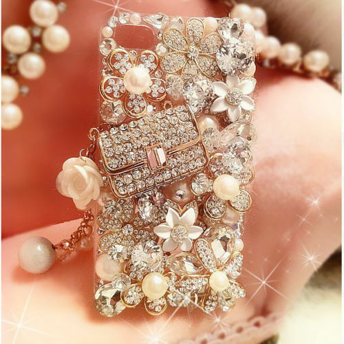 For iPhone 13 12 11 XS Max XR Hard Case Luxury Bling Rhinestone Diamond Crystal - Picture 7 of 16