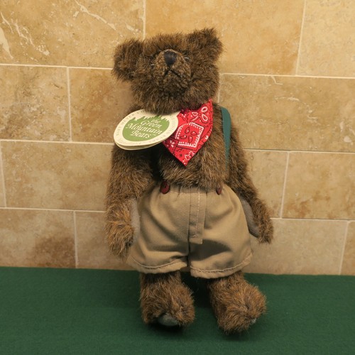 Mary Meyers 'GREEN MOUNTAIN' BEARS MANSFEILD Jointed Teddy Bear Mint 10" tall - Picture 10 of 12