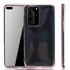 Huawei P40 Hülle Case Handy Cover Schutz Tasche Schutzhülle Bumper Etuis Pink
