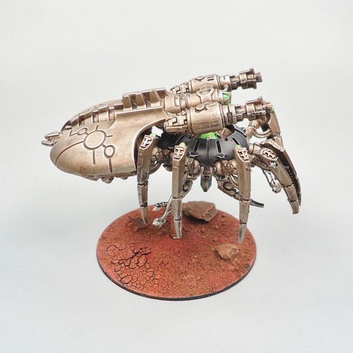 Necron Canoptek Spyder bemalt und auf Basis - Necrons Warhammer 40k Armee - Bild 4 von 7