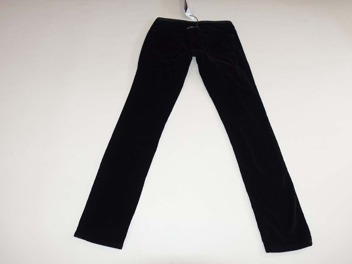 Jean Paul Gaultier Women's Velvet Low Rise Pants Size 27 NWT Jean Paul Gaultier Women's Velvet Low Rise Pants Size 27 NWT
