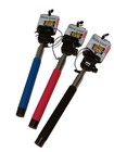 Clip Red Cell Phone Selfie Sticks