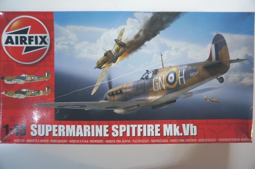 1/48 SUPERB AIRFIX # RARE HARD TO FIND OOP WW2 RAF SUPERMARINE SPITFIRE MK. VB