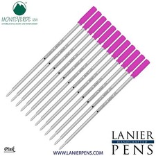 12 Pack - Monteverde® Soft Roll Ballpoint for Cross® Ballpoint Pens - Pink