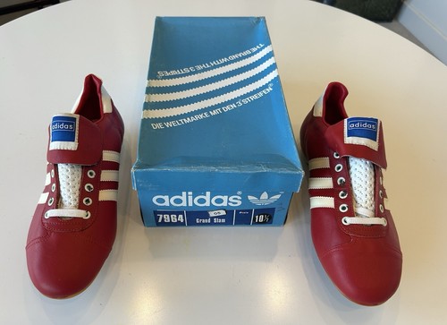 Adidas Grand Slam Baseball Stollen Vintage Selten & Neu Größe 10,5 mit Originalkarton