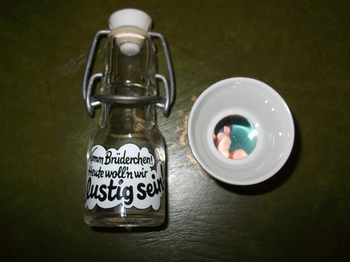 Jap. Schnaps-Schälchen mit erotischem Vexierbild Kamasutra Junggesellen-Abschied - Bild 7 von 12