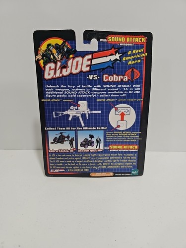 GI JOE BLOWTORCH VS COBRA SNOW SERPENT SET FIGURINE 2002 - Foto 9 di 15