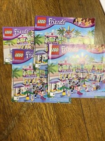 Lego Friends Heartlake Shopping Mall  41058 100% Complete With Figs And Manuals
