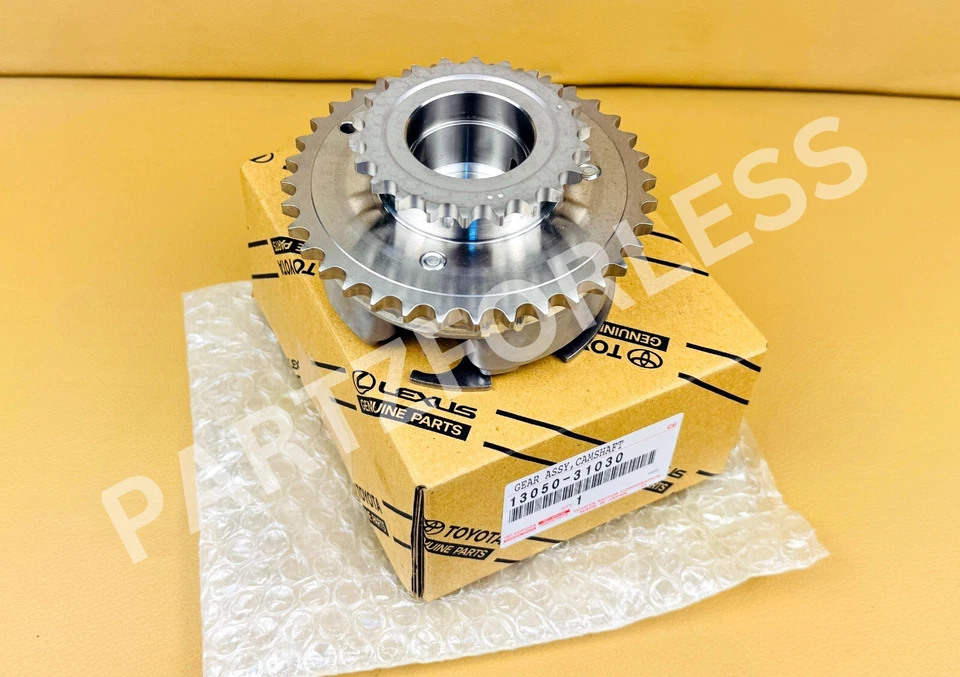 13050-31030 TOYOTA GENUINO 4Runner FJ Cruiser Tacoma Motor Árbol de levas Engranaje de distribución Foto 3 de 4